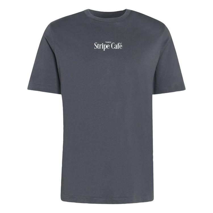 adidas adidas COFFEE CAFE DONUT BOX GRAPHIC T-SHIRT T-Shirt Herren - Grey Six - 0 | SportScheck