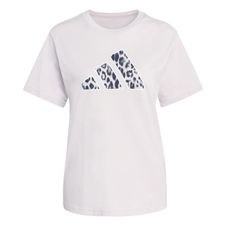 adidas adidas Animal Graphic T-Shirt T-Shirt Damen - Ice Purple - 0 | SportScheck