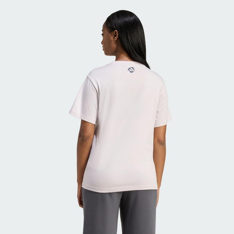 adidas adidas Animal Graphic T-Shirt T-Shirt Damen - Ice Purple - 1 | SportScheck