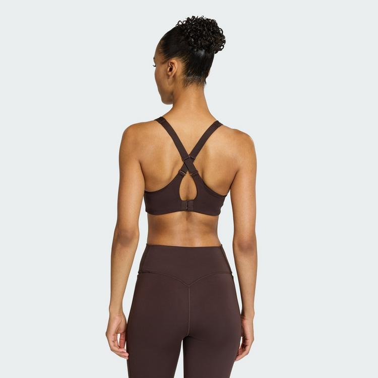 adidas adidas Optime Workout BH, hohe Belastung BH Damen - Aurora Coffee - 1 | SportScheck