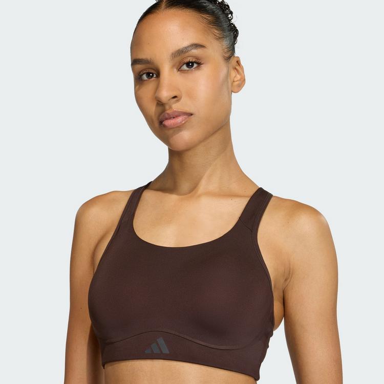 adidas adidas Optime Workout BH, hohe Belastung BH Damen - Aurora Coffee - 1 | SportScheck