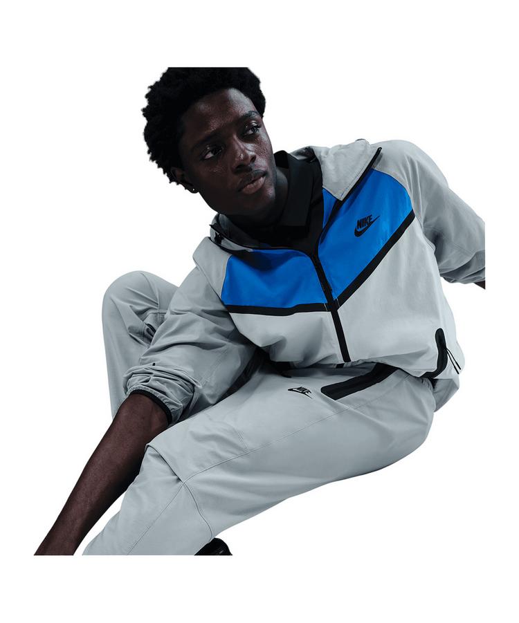 Nike Nike Tech Open Hem Hose Shorts Herren - grauschwarz - 2 | SportScheck