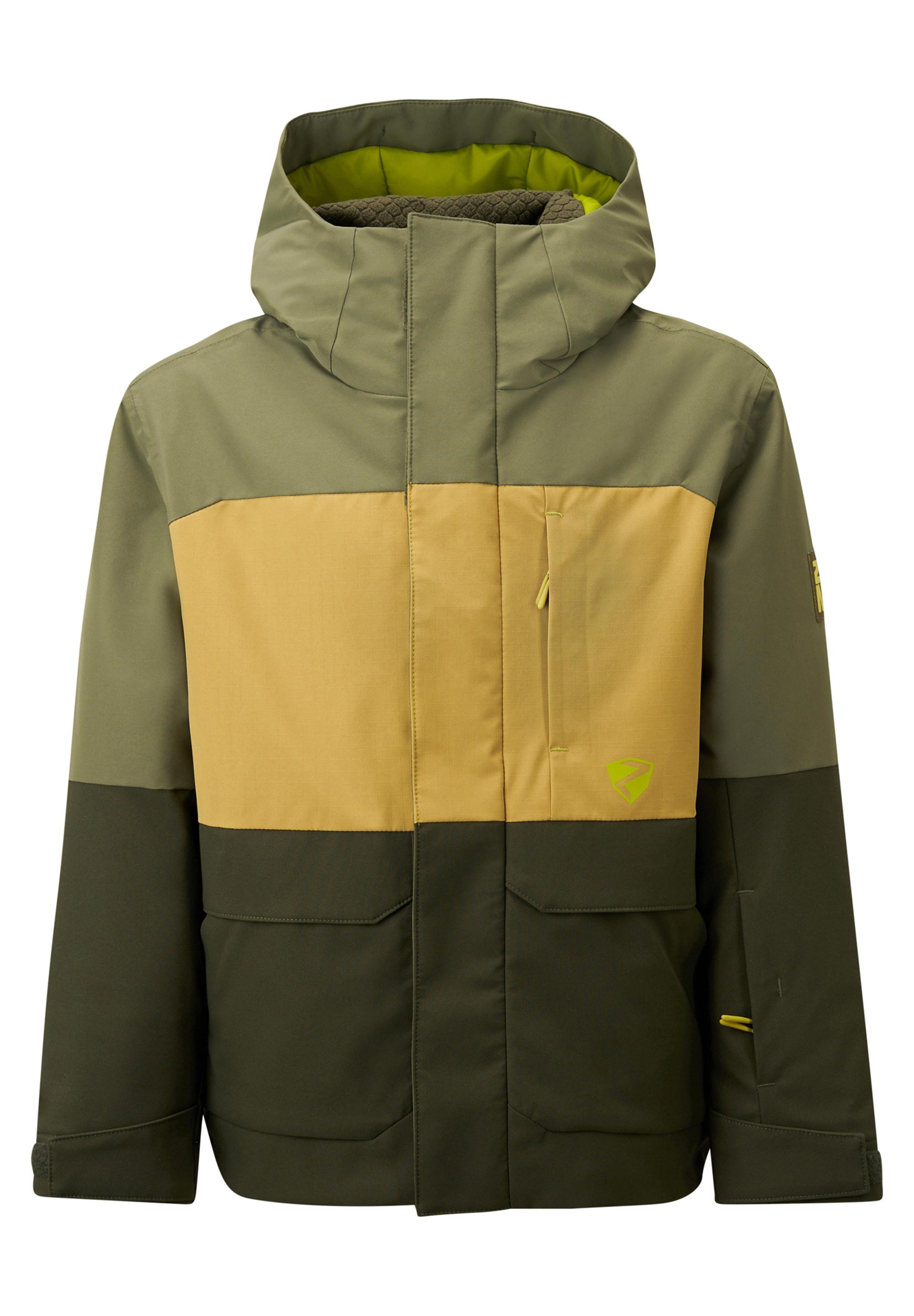 Ziener ALIM-Z Skijacke Jungen - Moss green