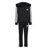 adidas Essentials Kids Trainingsanzug Hoodie Kinder - Black / White