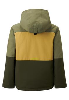 Rückansicht von Ziener ALIM-Z Skijacke Kinder Moss green