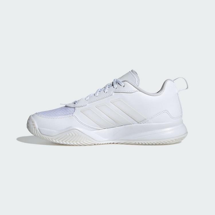 adidas adidas Avaflash Tennisschuhe Tennisschuhe Damen - Cloud White / Cloud White / Zero Metalic - 5 | SportScheck