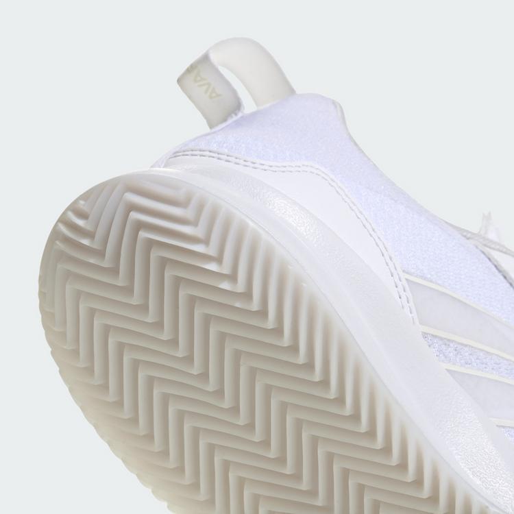 adidas adidas Avaflash Tennisschuhe Tennisschuhe Damen - Cloud White / Cloud White / Zero Metalic - 6 | SportScheck