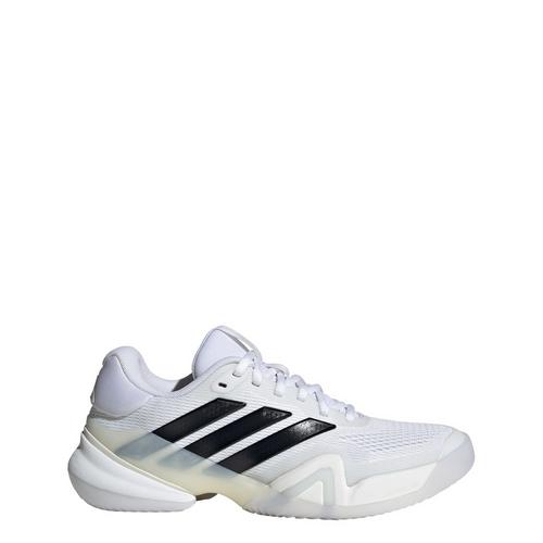 Rückansicht von adidas Barricade 14 Tennisschuh Tennisschuhe Damen Cloud White / Core Black / Cloud White
