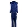 adidas Essentials Kids Trainingsanzug Hoodie Kinder - Dark Blue / White