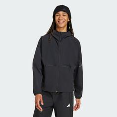Rückansicht von adidas MYSHELTER Windbreaker Windbreaker Herren Black