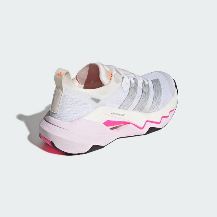 adidas adidas Rapidmove Pro Trainingsschuhe Fitnessschuhe Damen - Cloud White / Silver Metallic / Lucid Pink - 4 | SportScheck