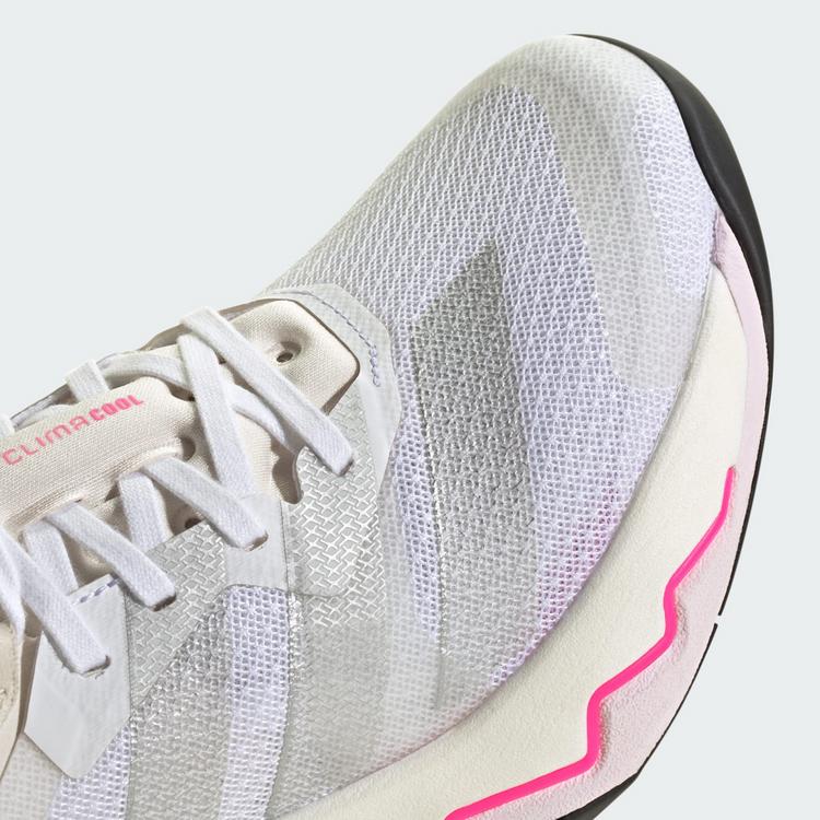 adidas adidas Rapidmove Pro Trainingsschuhe Fitnessschuhe Damen - Cloud White / Silver Metallic / Lucid Pink - 6 | SportScheck