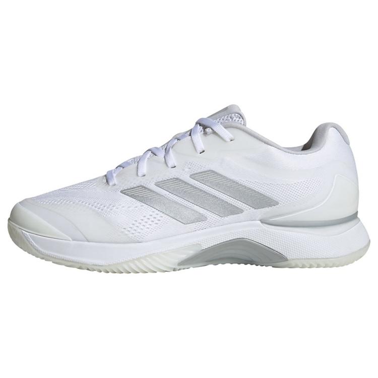 adidas adidas Avacourt 3 Clay Tennisschuh Tennisschuhe Damen - Cloud White / Silver Metallic / Dash Grey - 0 | SportScheck
