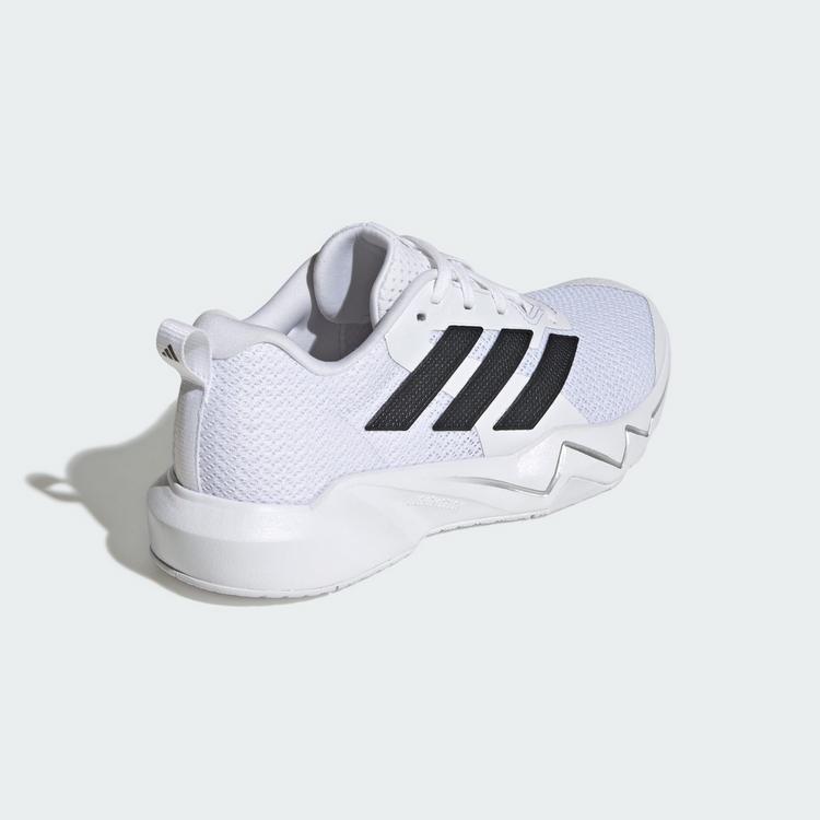adidas adidas Rapidmove Go Trainingsschuhe Fitnessschuhe Damen - Cloud White / Core Black / Silver Metallic - 4 | SportScheck