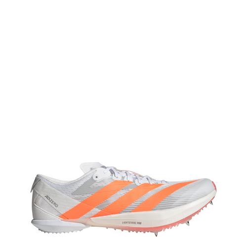 Rückansicht von adidas ADIZERO AMBITION Schuh Laufschuhe Cloud White / Lucid Orange / Lucid Red