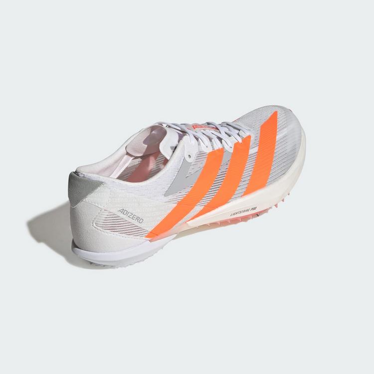adidas adidas ADIZERO AMBITION Schuh Laufschuhe - Cloud White / Lucid Orange / Lucid Red - 4 | SportScheck