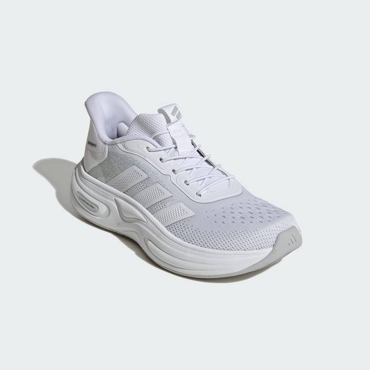 adidas adidas CLOUDFOAM CUXXION RAPIDFIT SCHUH Sneaker Damen - Cloud White / Light Solid Grey / Cloud White - 3 | SportScheck