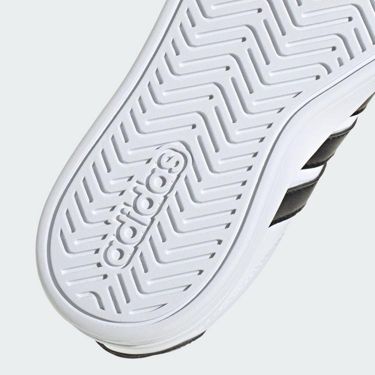 adidas adidas GRAND COURT 3.0 SCHUHE F&Uuml;R KINDER Sneaker Kinder - Cloud White / Core Black / Cloud White - 7 | SportScheck