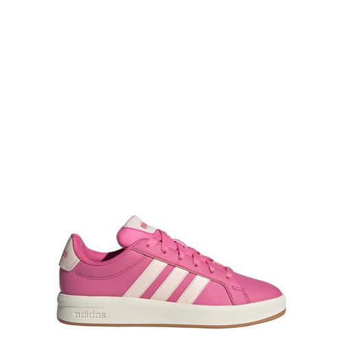 Rückansicht von adidas GRAND COURT 3.0 KINDER UND TEENS SCHUH Sneaker Kinder Pink Fusion / Wonder Quartz / Off White