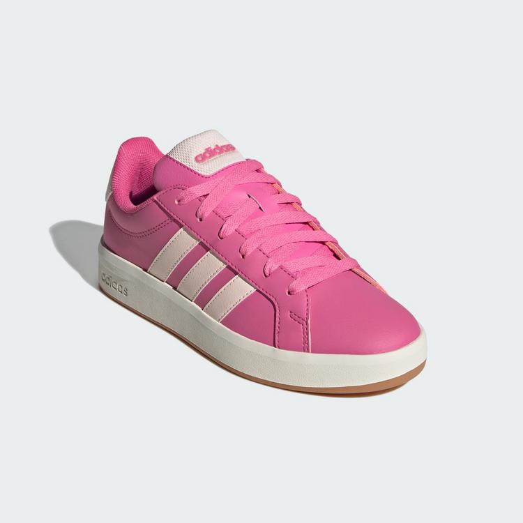 adidas adidas GRAND COURT 3.0 KINDER UND TEENS SCHUH Sneaker Kinder - Pink Fusion / Wonder Quartz / Off White - 3 | SportScheck