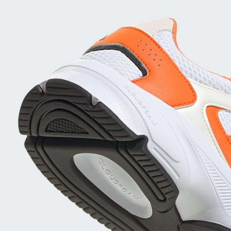 adidas adidas CRAZYCHAOS 2000 SCHUHE Sneaker Herren - Cloud White / Core Black / Pure Orange - 6 | SportScheck
