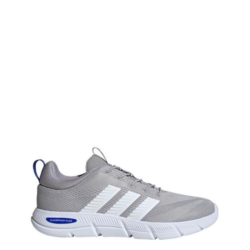 Rückansicht von adidas CLOUDFOAM FLEX ELASTIC LACE SCHUH Sneaker Herren Grey Two / Cloud White / Glory Grey