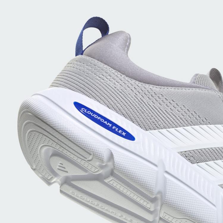 adidas adidas CLOUDFOAM FLEX ELASTIC LACE SCHUH Sneaker Herren - Grey Two / Cloud White / Glory Grey - 6 | SportScheck