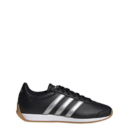 Rückansicht von adidas RUNVISTA HALO SCHUH Sneaker Damen Core Black / Core Black / Iron Metallic