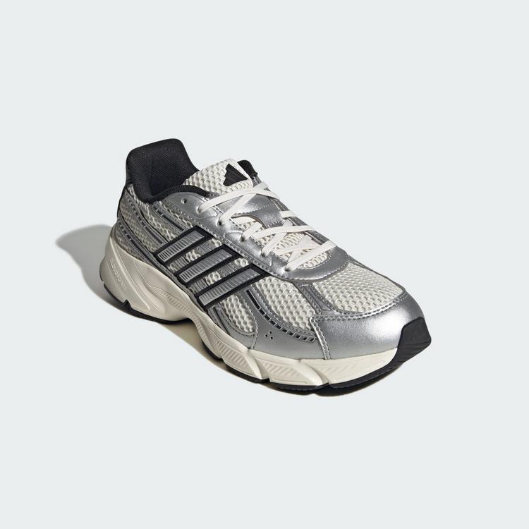 adidas adidas TECHNOCHAOS 2000 SCHUH Sneaker Damen - Chalk White / Silver Metallic / Core Black - 3 | SportScheck