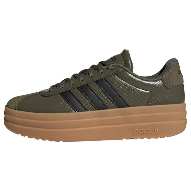 adidas adidas VL COURT BOLD SCHUH Sneaker Damen - Olive Strata / Core Black / Gum - 0 | SportScheck