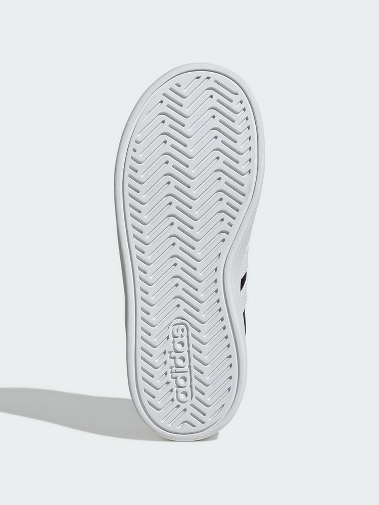 adidas adidas GRAND COURT 3.0 SCHUHE F&Uuml;R KINDER Sneaker Kinder - Core Black / Cloud White / Cloud White - 2 | SportScheck