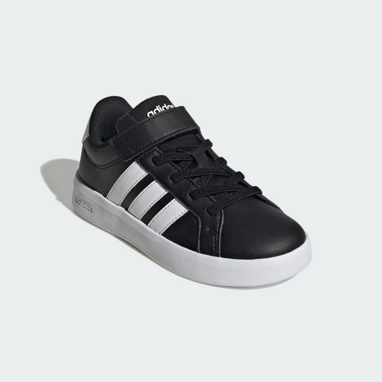 adidas adidas GRAND COURT 3.0 SCHUHE F&Uuml;R KINDER Sneaker Kinder - Core Black / Cloud White / Cloud White - 3 | SportScheck