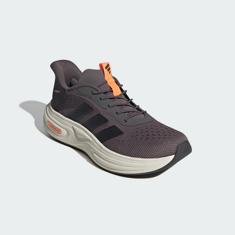 adidas adidas CLOUDFOAM CUXXION RAPIDFIT SCHUH Sneaker Herren - Charcoal / Carbon / Lucid Orange - 3 | SportScheck