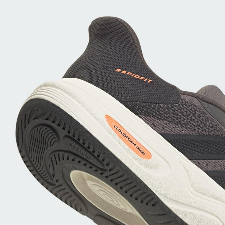 adidas adidas CLOUDFOAM CUXXION RAPIDFIT SCHUH Sneaker Herren - Charcoal / Carbon / Lucid Orange - 6 | SportScheck