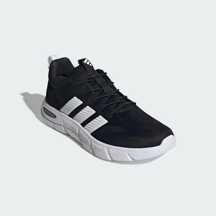 adidas adidas CLOUDFOAM FLEX ELASTIC LACE SCHUH Sneaker Herren - Core Black / Cloud White / Carbon - 3 | SportScheck