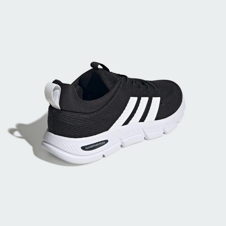 adidas adidas CLOUDFOAM FLEX ELASTIC LACE SCHUH Sneaker Herren - Core Black / Cloud White / Carbon - 4 | SportScheck