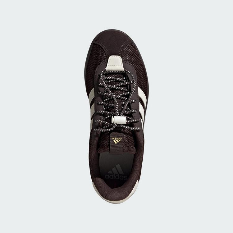 adidas adidas VL COURT&nbsp;3.0 SCHUH Sneaker Damen - Aurora Coffee / Off White / Gold Metallic - 1 | SportScheck