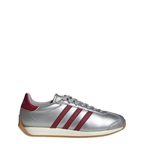 Rückansicht von adidas RUNVISTA HALO SCHUH Sneaker Damen Silver Metallic / Shadow Red / Off White
