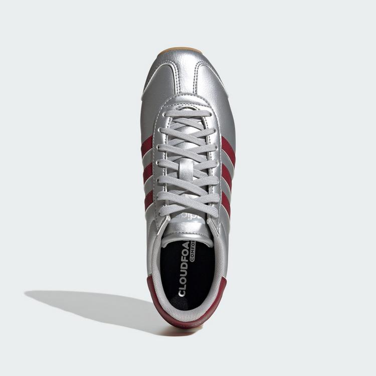 adidas adidas RUNVISTA HALO SCHUH Sneaker Damen - Silver Metallic / Shadow Red / Off White - 1 | SportScheck