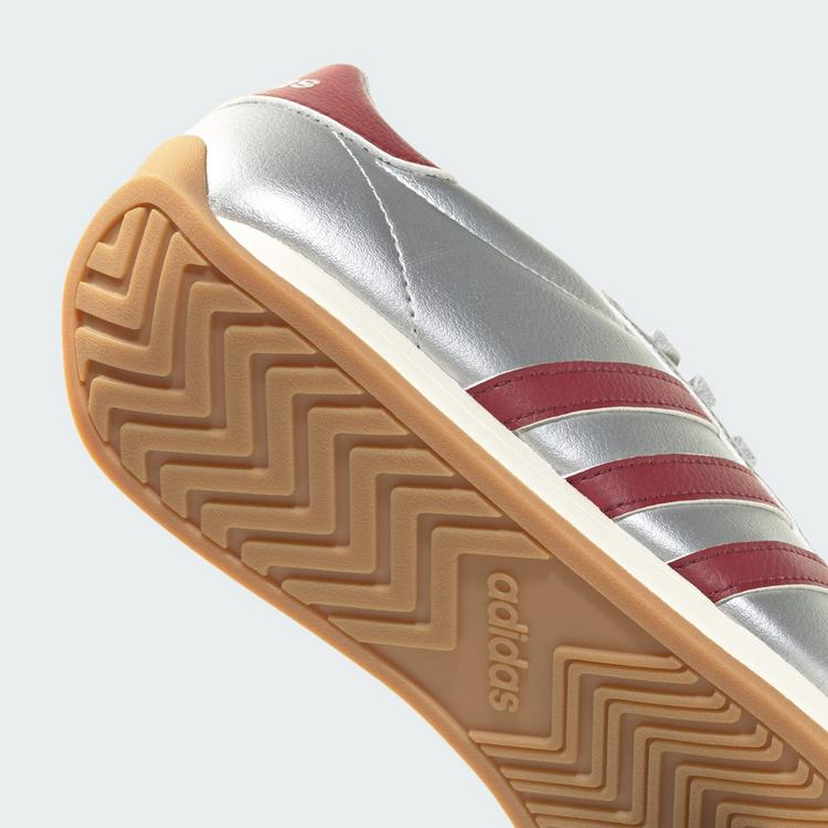 adidas adidas RUNVISTA HALO SCHUH Sneaker Damen - Silver Metallic / Shadow Red / Off White - 7 | SportScheck