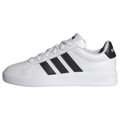 adidas GRAND COURT 3.0 KINDER UND TEENS SCHUH Sneaker Kinder Cloud White / Core Black / Cloud White