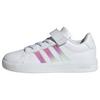 adidas Grand Court 3.0 EL C Schuhe Sneaker Kinder - Cloud White / Iridescent / Cloud White