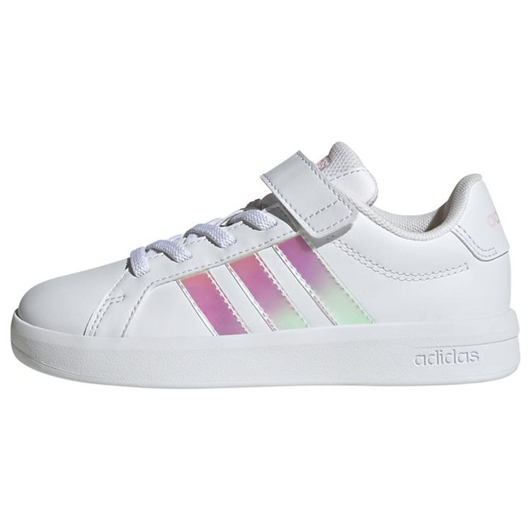 adidas adidas Grand Court 3.0 EL C Schuhe Sneaker Kinder - Cloud White / Iridescent / Cloud White - 0 | SportScheck