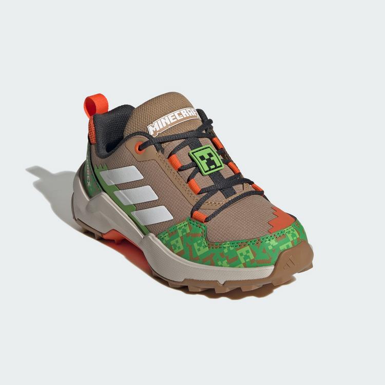adidas adidas adidas Minecraft Terrex&nbsp;AX4R Wanderschuh Wanderschuhe Kinder - Cardboard / Cloud White / Semi Impact Orange - 3 | SportScheck