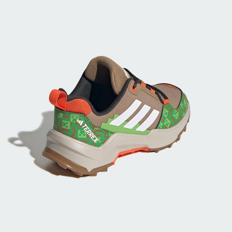 adidas adidas adidas Minecraft Terrex&nbsp;AX4R Wanderschuh Wanderschuhe Kinder - Cardboard / Cloud White / Semi Impact Orange - 4 | SportScheck