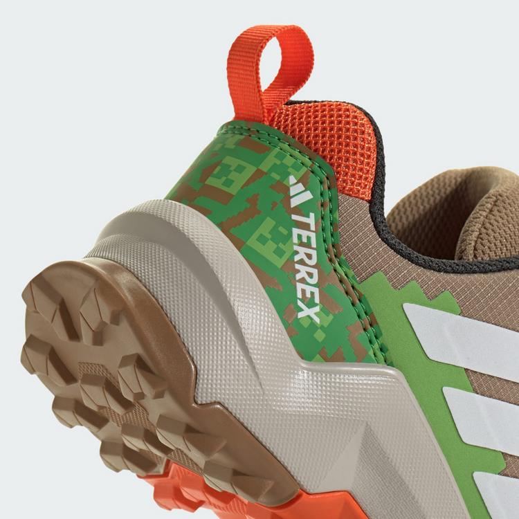 adidas adidas adidas Minecraft Terrex&nbsp;AX4R Wanderschuh Wanderschuhe Kinder - Cardboard / Cloud White / Semi Impact Orange - 7 | SportScheck
