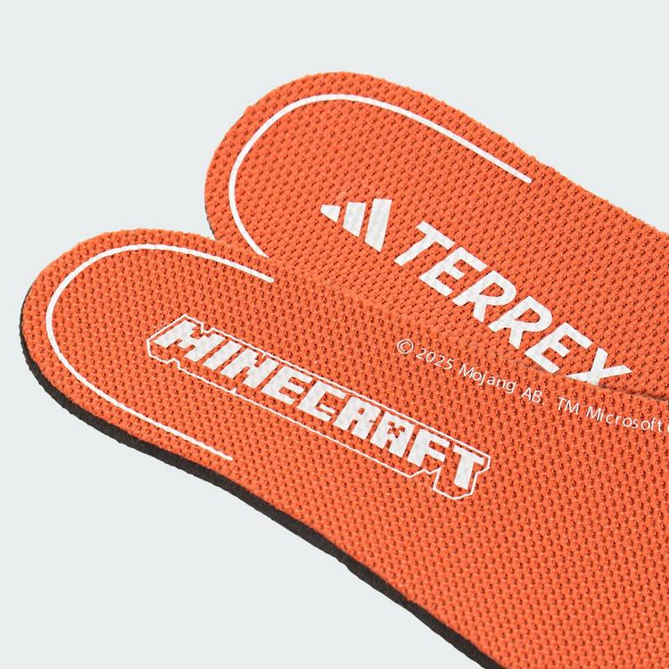 adidas adidas adidas Minecraft Terrex&nbsp;AX4R Wanderschuh Wanderschuhe Kinder - Cardboard / Cloud White / Semi Impact Orange - 8 | SportScheck