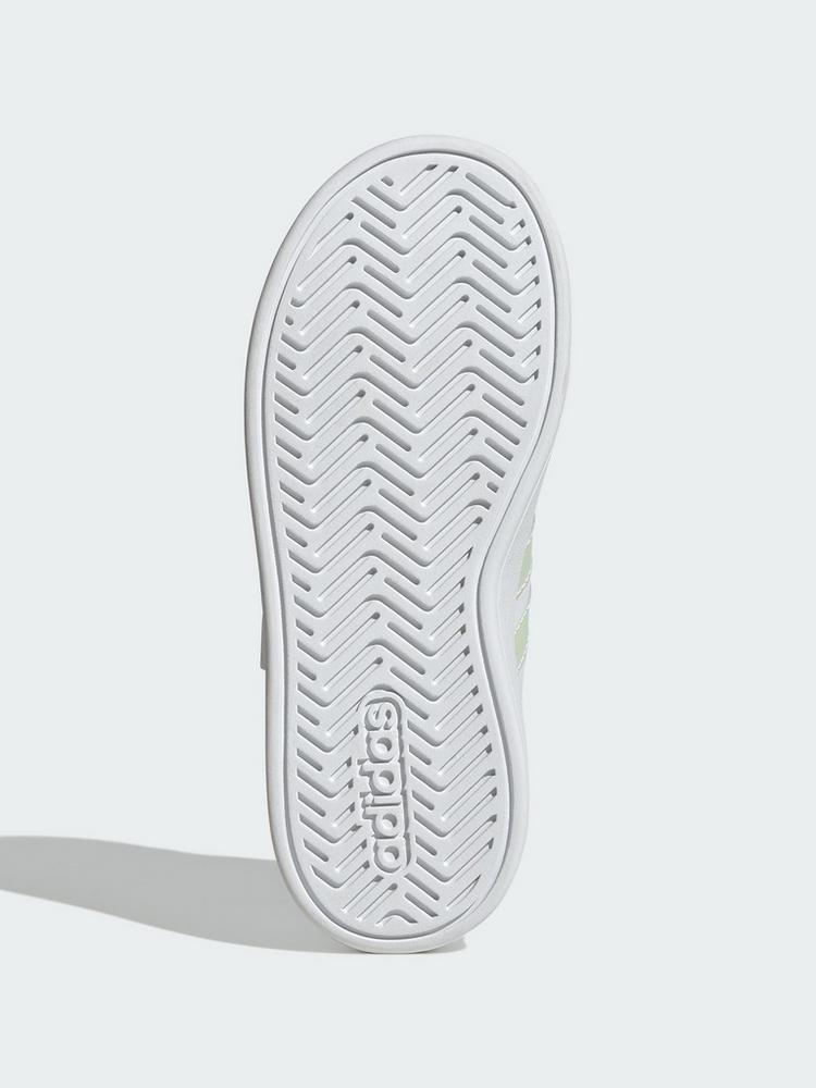 adidas adidas Grand Court 3.0 EL C Schuhe Sneaker Kinder - Cloud White / Iridescent / Cloud White - 2 | SportScheck