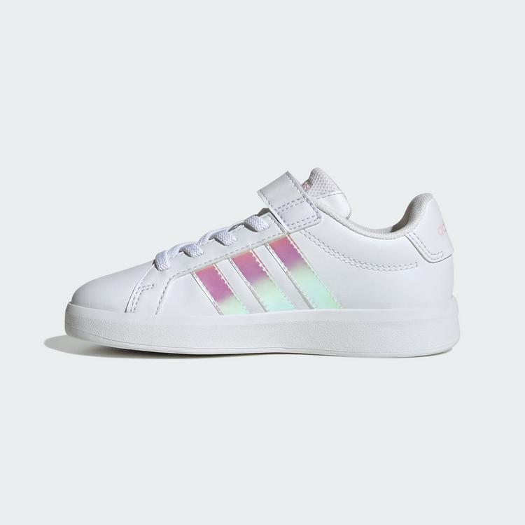 adidas adidas Grand Court 3.0 EL C Schuhe Sneaker Kinder - Cloud White / Iridescent / Cloud White - 5 | SportScheck
