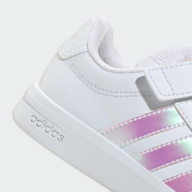 adidas adidas Grand Court 3.0 EL C Schuhe Sneaker Kinder - Cloud White / Iridescent / Cloud White - 7 | SportScheck